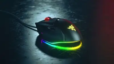 Razer Basilisk v3 series Gaming Mouse – like new, matte black, View more