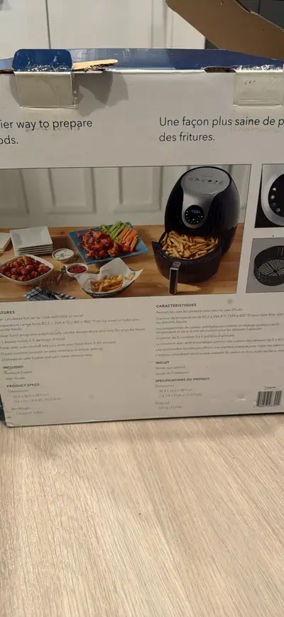 Brand-new air fryer, View more