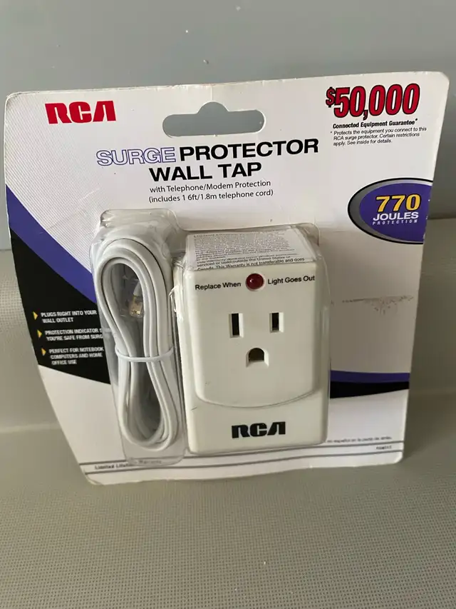 Wall surge, protector in General Electronics in Winnipeg - Image 2