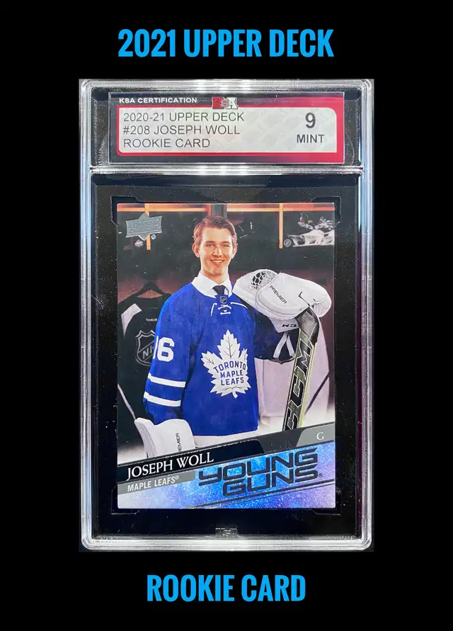 Joseph Woll, Young Guns Rookie Card. KSA 9 in Arts & Collectibles in Brantford - Image 2