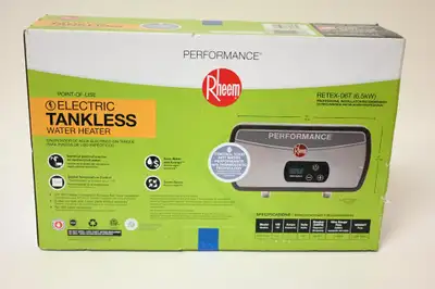 Electric Water Heater Rheem Performance Retex-06t 240V Tankless, View more