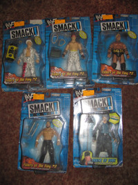 5 WWF figures from year 2000
