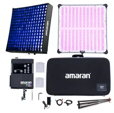 Aputure Amaran F22c 200W RGBWW Flex LED with Honeycomb Grid, View more