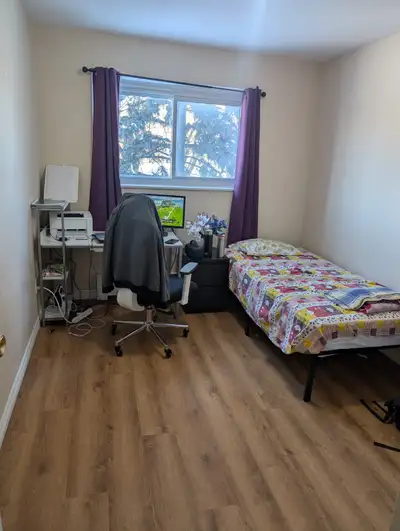 A semi-furnished room is available for sublet in a convenient location. Details: Close to University...