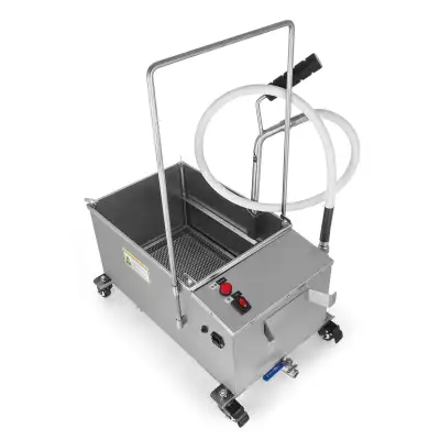 40L 110V Fryer Oil Filter Machine Commercial Oil Filtration System(300007) Product instruction: In t...