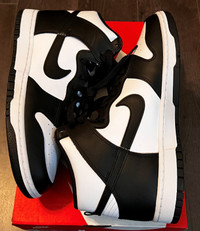 Nike Dunk High Panda Black White - Size 9.5, 10.5