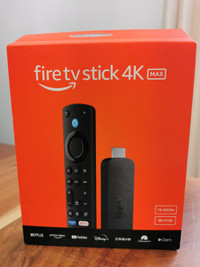 BRAND NEW Amazon Fire TV Stick 4K MAX Wi-Fi 6E Streaming Device