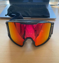 lunettes de ski oakley line miner noir
