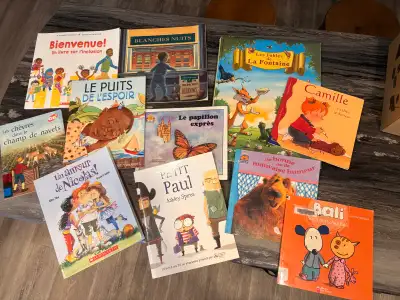 11 kids FRENCH BOOKS, View more