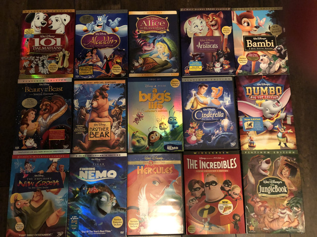 Disney DVDs - Various in CDs, DVDs & Blu-ray in Moncton