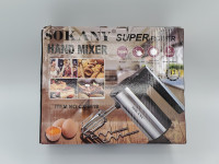 Sokany Hand Mixer 300W 5 Speed CX-6619 brand new / mixeur neuf