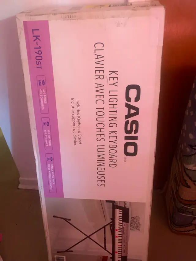 Casio keyboard  lk190 in Pianos & Keyboards in City of Toronto - Image 4