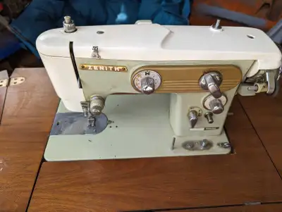 Zenith sewing machine, View more
