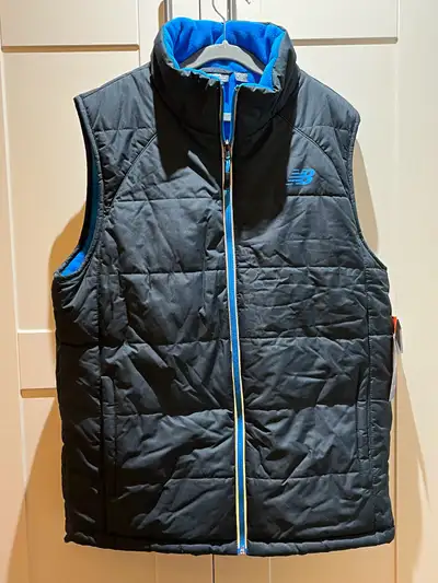 New Balance Mens Quilted Puffer Tech Vest | S |, View more