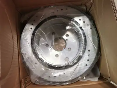 SUBARU POWER STOP Drilled and Slotted Rotor, View more