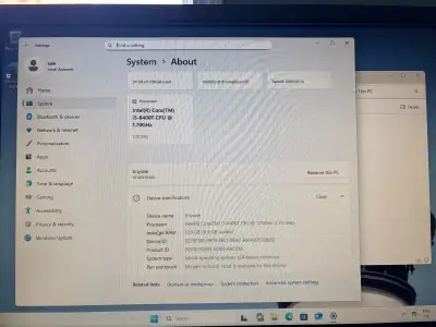 Lenovo M720q mini desktop - core i5 gen 8, 12 GB ram, 256 GB SSD, View more