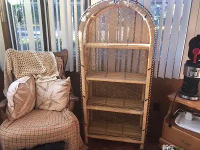 Bookcase/Cupboard/Plant Stand Rattan, View more
