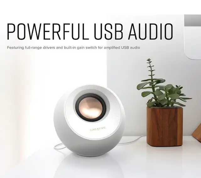 Creative Pebble V3 Minimalistic 2.0 Desktop Speakers64601014663682121