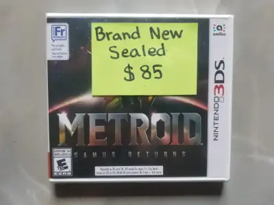 Metroid Samus Returns for Nintendo 3DS (brand new sealed), View more