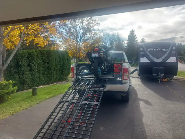 Custom winch based motorcycle loader in Heavy Equipment in Peterborough - Image 3