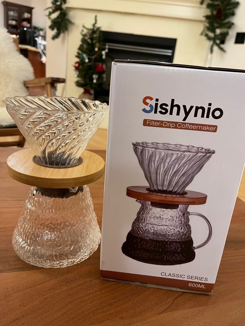 BrandNew FilterDrip Coffee/Tea Maker Glass(600ML) Coffee Makers