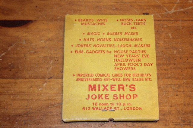 Vintage Large Pack of Advertising Matches - London, Ontario in Arts & Collectibles in London - Image 3