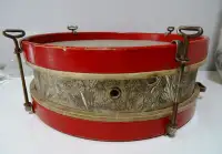 1920s SNARE DRUM wood and metal NO TEARS percussion music