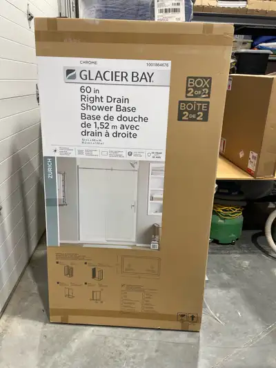 Glacier Bay shower base, View more