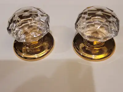 CRYSTAL KNOB FOR DRESSER OR DOORS, View more