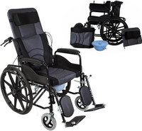 INVENOL Self-Propelled Wheelchairs, Recliner Folding Wheelchair