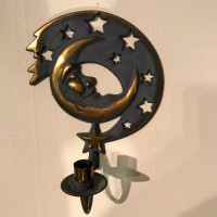 Sun & Moon Candle holder/wall sconces