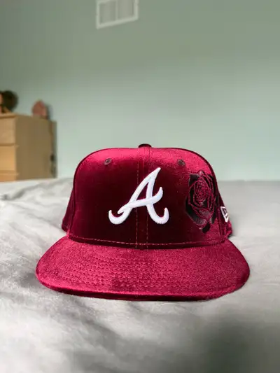 Red Velvet Athletics Fitted Hat, View more