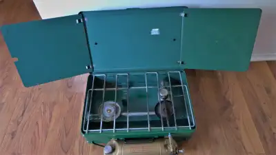 EATON'S 2 burner White gas Stove, View more