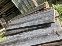 Weathered grey barnboard $3/sf