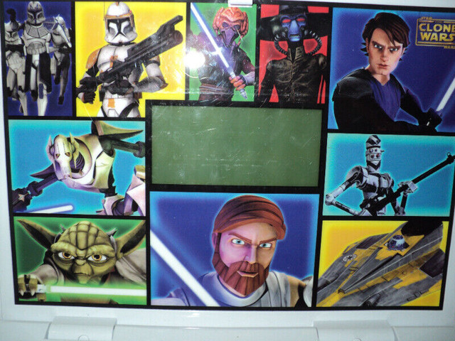Star Wars Clone Wars Learning Laptop with Adapter + Batteries in Toys & Games in Windsor Region - Image 2