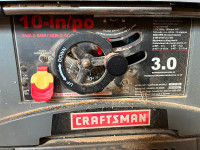 Craftsman table saw