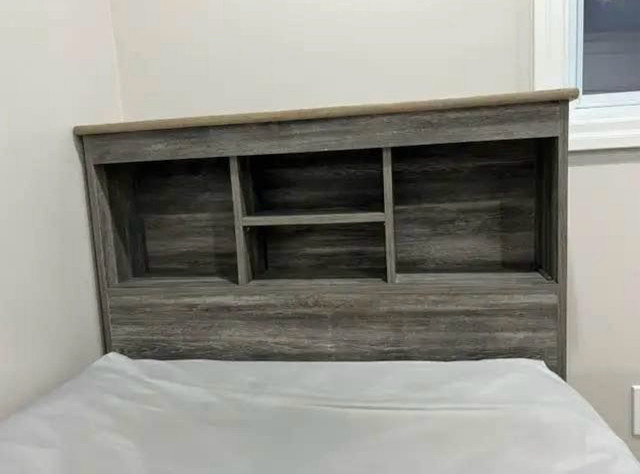 MDF Wood Twin Storage Bed With Sealy Mattress, no box required in Beds & Mattresses in Oshawa / Durham Region - Image 2
