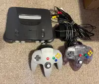 N64 (comes with two controllers and six games)
