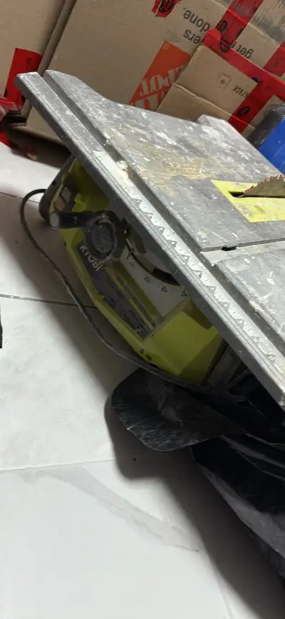 Ryobi table saw, View more