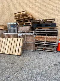 Free crates and pallets