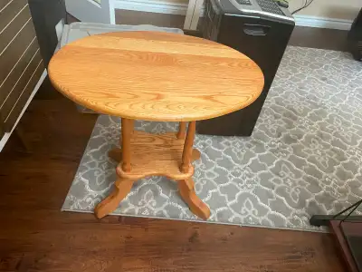 Solid pine end tables, View more
