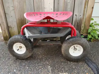 gardening seat on wheels, View more