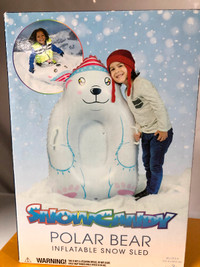New SNOWCANDY Inflatable Snow Sled