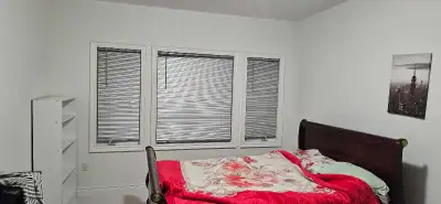 Room for rent with washroom available for rent only ladies