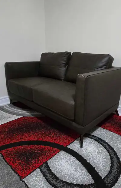 Genuine Leather loveseat/couch, View more