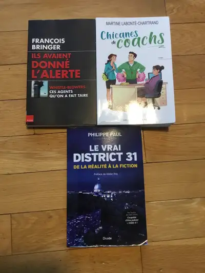 3  LIVRES -CHICANES DE COACHS, MARTINE LABONTÉ CHARTRAND, View more