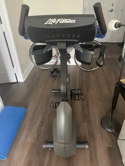 Life Fitness stationary bike, View more