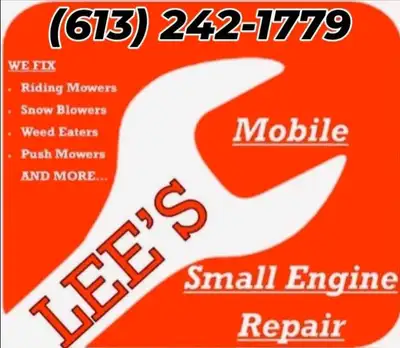 Lees MOBILE small engine repair!!, View more