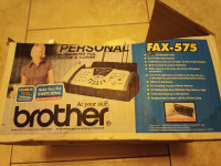 Brother Fax-575. Personal Plain Paper Fax, Phone, Copier. NEW!!!
