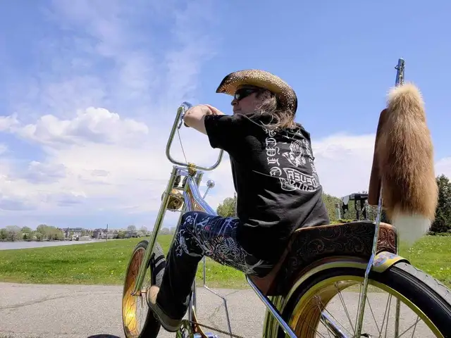 Custom one of a Kind collectable Chopper in Cruiser, Commuter & Hybrid in Laurentides - Image 4